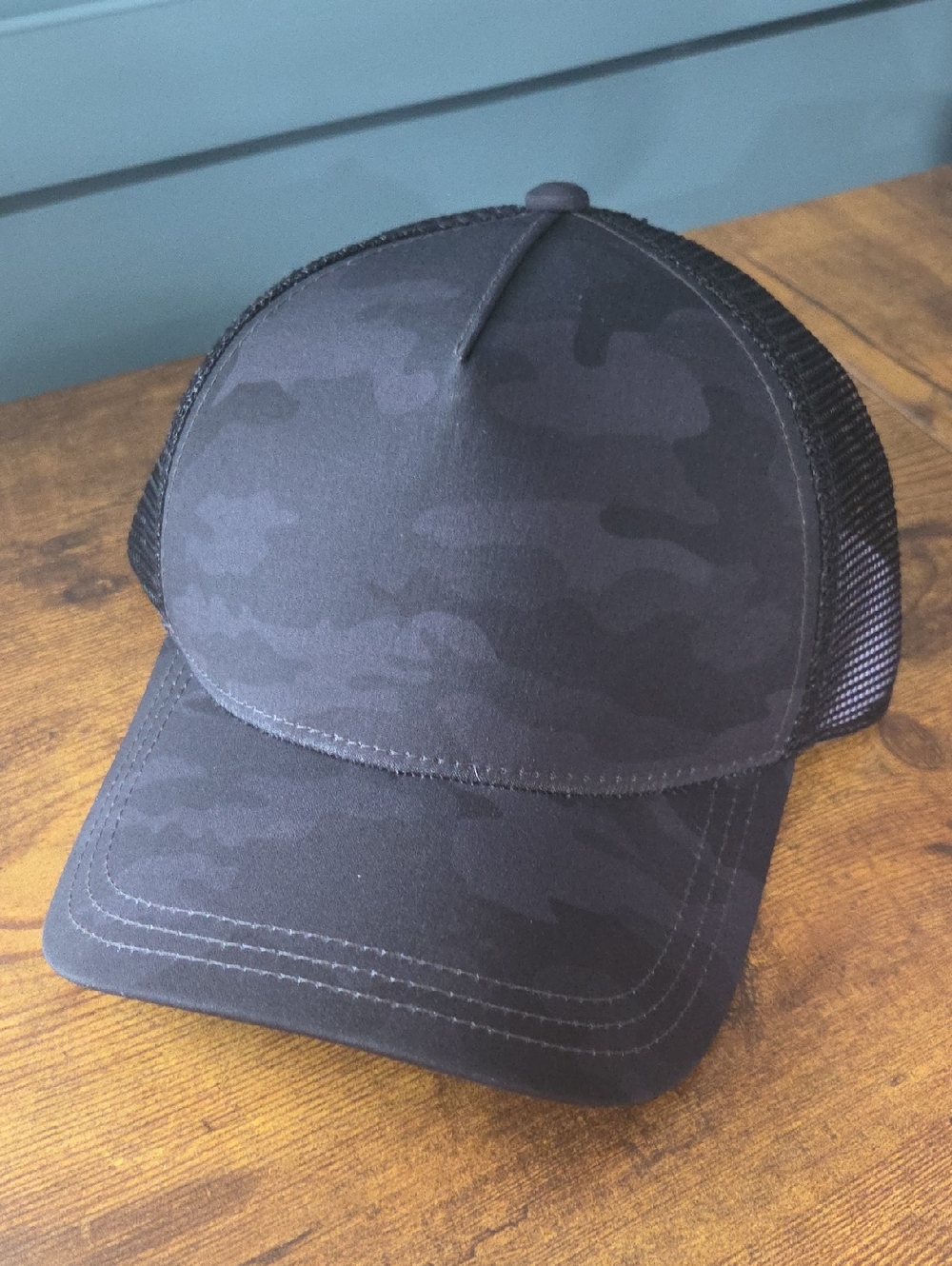 OGIO Black Camo Mesh Trucker Cap